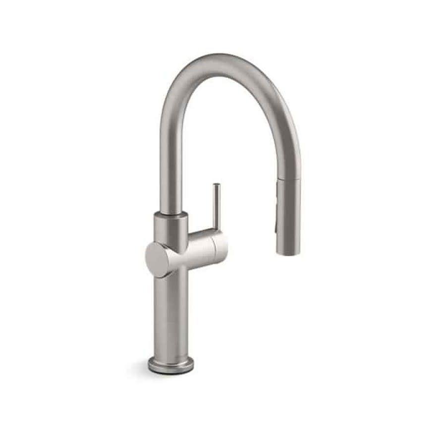 Crue™ Kitchen Faucet, Deck Mount, ADA, 1 Lever Handle, 1-Hole, Vibrant Stainless