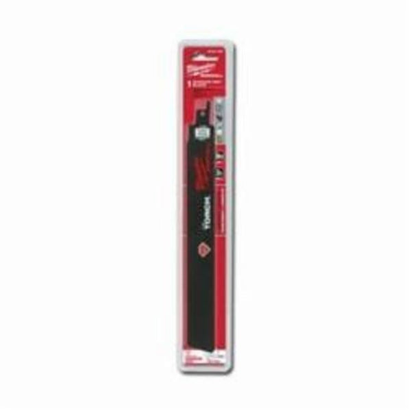 SAWZALL® The Torch™ Diamond Grit Reciprocating Saw Blade, 9 in L, 0 tpi, 0.042 in THK