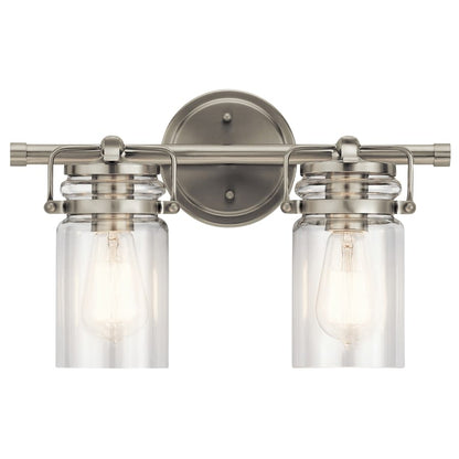 Brinley 2 Light 16" Wide Bathroom Vanity Light