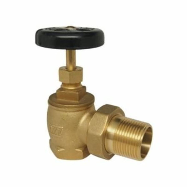 9101F Flow Balancing Valve, 3/4 in, FNPT x Union MNPT, Brass