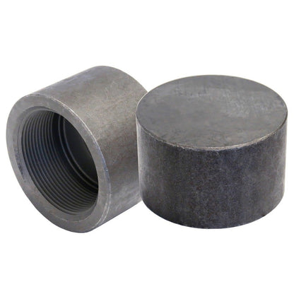 Cap, 1/2 in, FNPT, SCH 80/XH, Forged Steel, 3000 lb