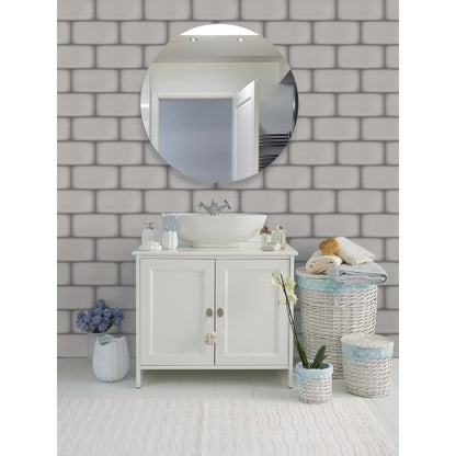 OMBRE SILVER GLOSSY 6X12