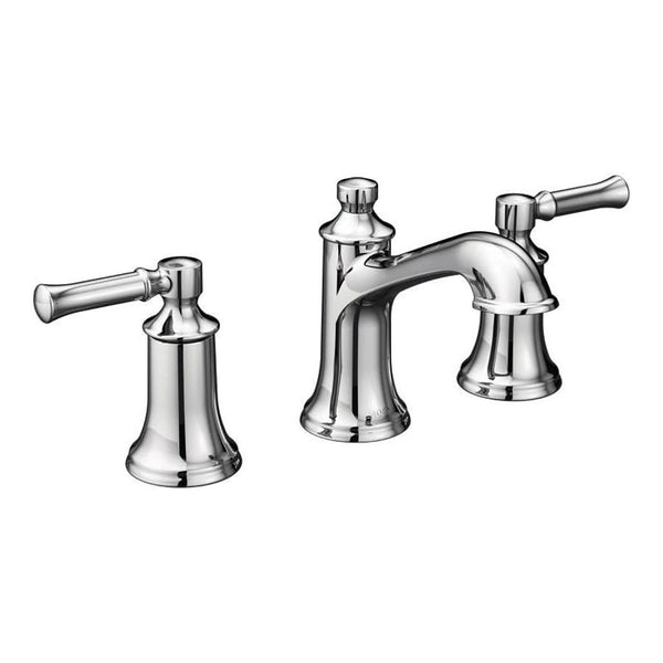 Dartmoor™ Widespread Lavatory Faucet, ADA, 2 Handle, 3-Hole, 1.2 gpm, Polished Chrome
