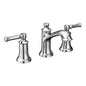 Dartmoor™ Widespread Lavatory Faucet, ADA, 2 Handle, 3-Hole, 1.2 gpm, Polished Chrome