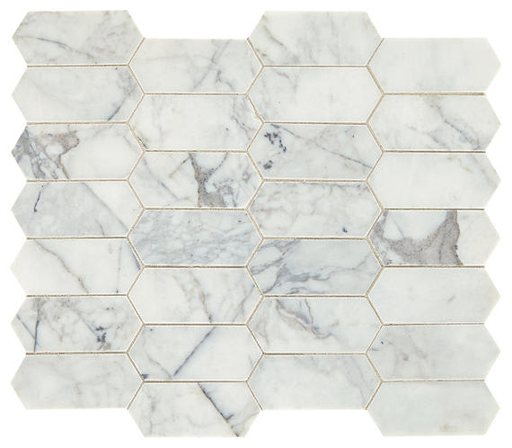 Marble Venetian Calacatta Hexagon 2X2 Honed