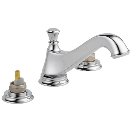 Cassidy Widespread Bathroom Faucet with Pop-Up Drain Assembly - Handles Sold Separately - Includes Lifetime Warranty