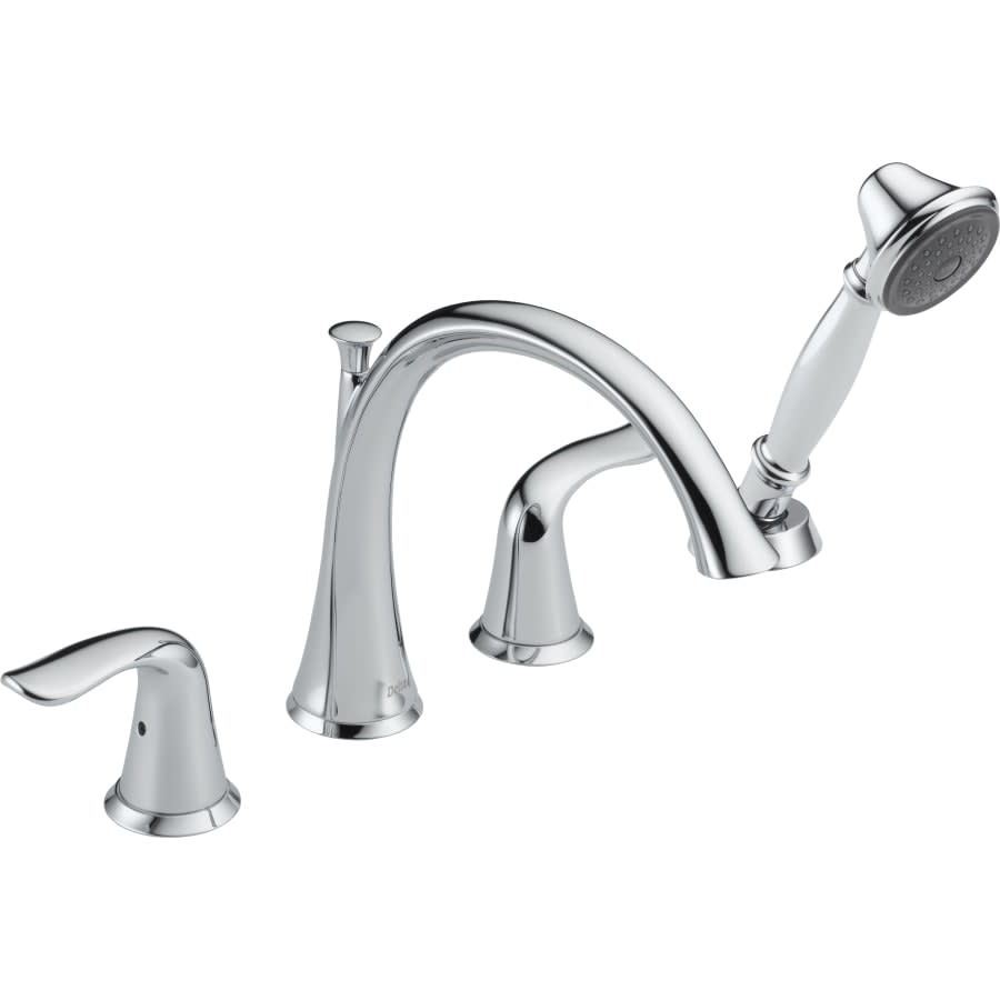 Lahara Deck Mounted Roman Tub Filler Trim with Hand Shower