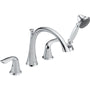 Lahara Deck Mounted Roman Tub Filler Trim with Hand Shower