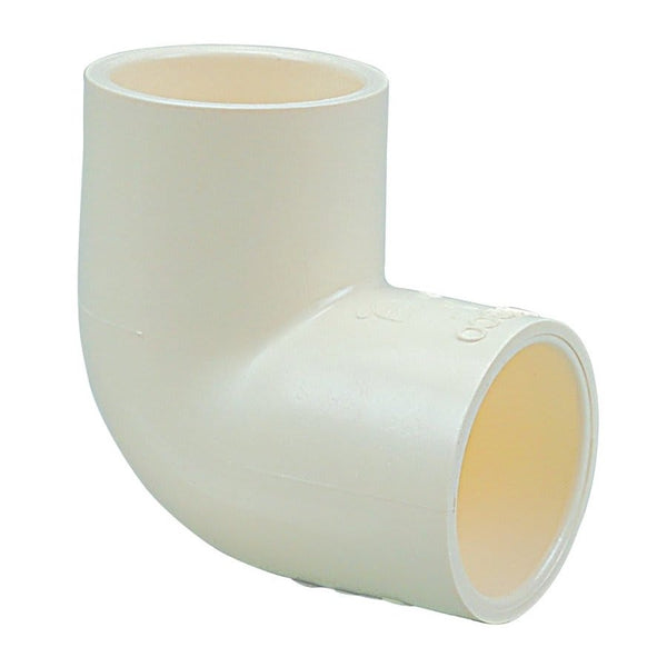 90 deg Elbow, 1-1/4 in, Socket, SCH 40/STD, CPVC