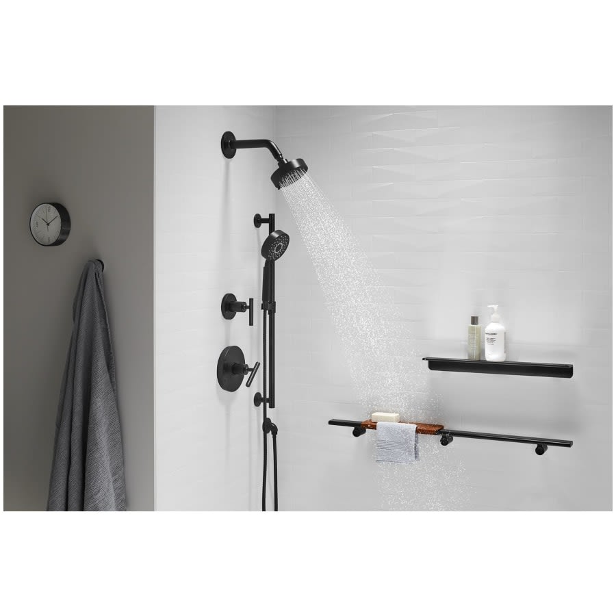 Purist 1.75 GPM Multi Function Hand Shower Package - Includes Slide Bar and Hose