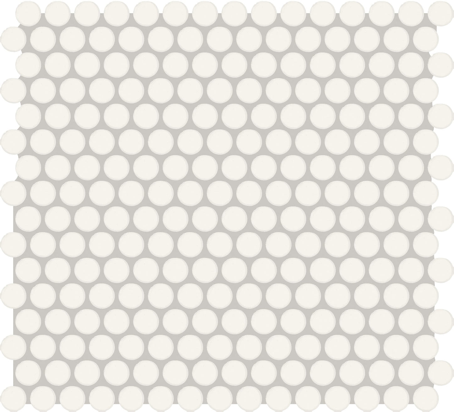 Color Story Mosaics Matte Designer White Straight Joint 2X2 Matte