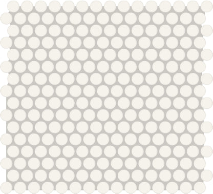 Color Story Mosaics Matte Designer White Straight Joint 2X2 Matte