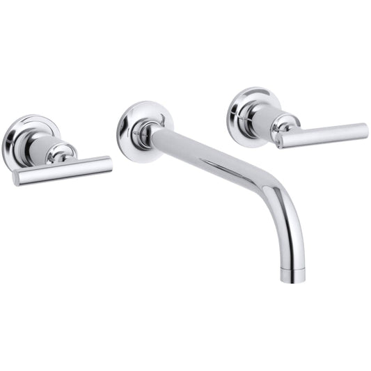 Purist 1.2 GPM Wall Mounted Widespread Bathroom Faucet