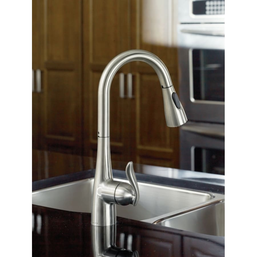 Arbor Single Handle Pulldown Spray Kitchen Faucet with Reflex Technology