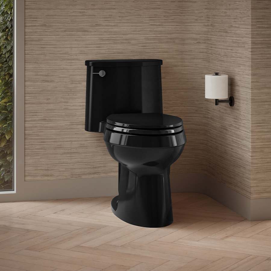 Adair 1.28 GPF One-Piece Elongated Comfort Height Toilet with AquaPiston Technology - Seat Included
