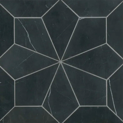 Blomma Nero Mosaic - Honed