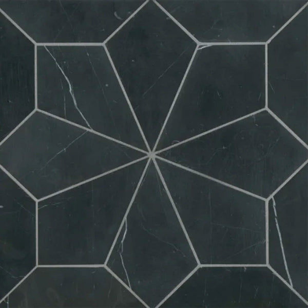 Blomma Nero Mosaic - Honed
