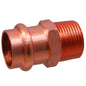 Male Adapter, 2 in, Press x MNPT, Copper