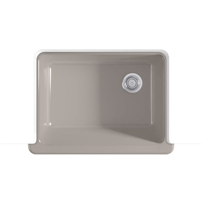 Whitehaven 29-11/16" Self-Trimming Farmhouse Single Basin Enameled Cast Iron Kitchen Sink