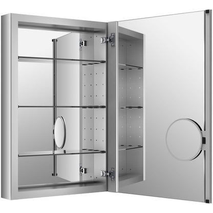 20" x 30" Mirrored Bathroom Cabinet from the Verdera Series