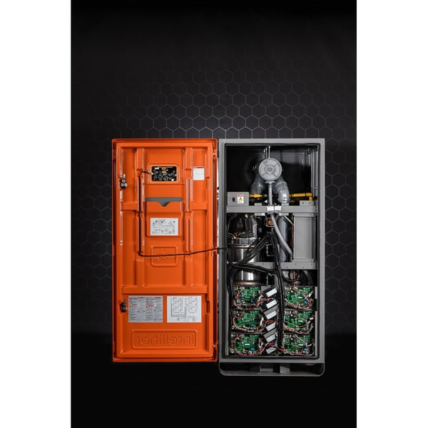 Condensing Tankless Water Heater, 1500 Kbtu/hr, Natural/Propane, Indoor/Outdoor