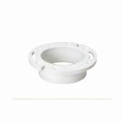 1-Piece Closet Flange, 4 in, Hub, PVC, SCH 40/STD