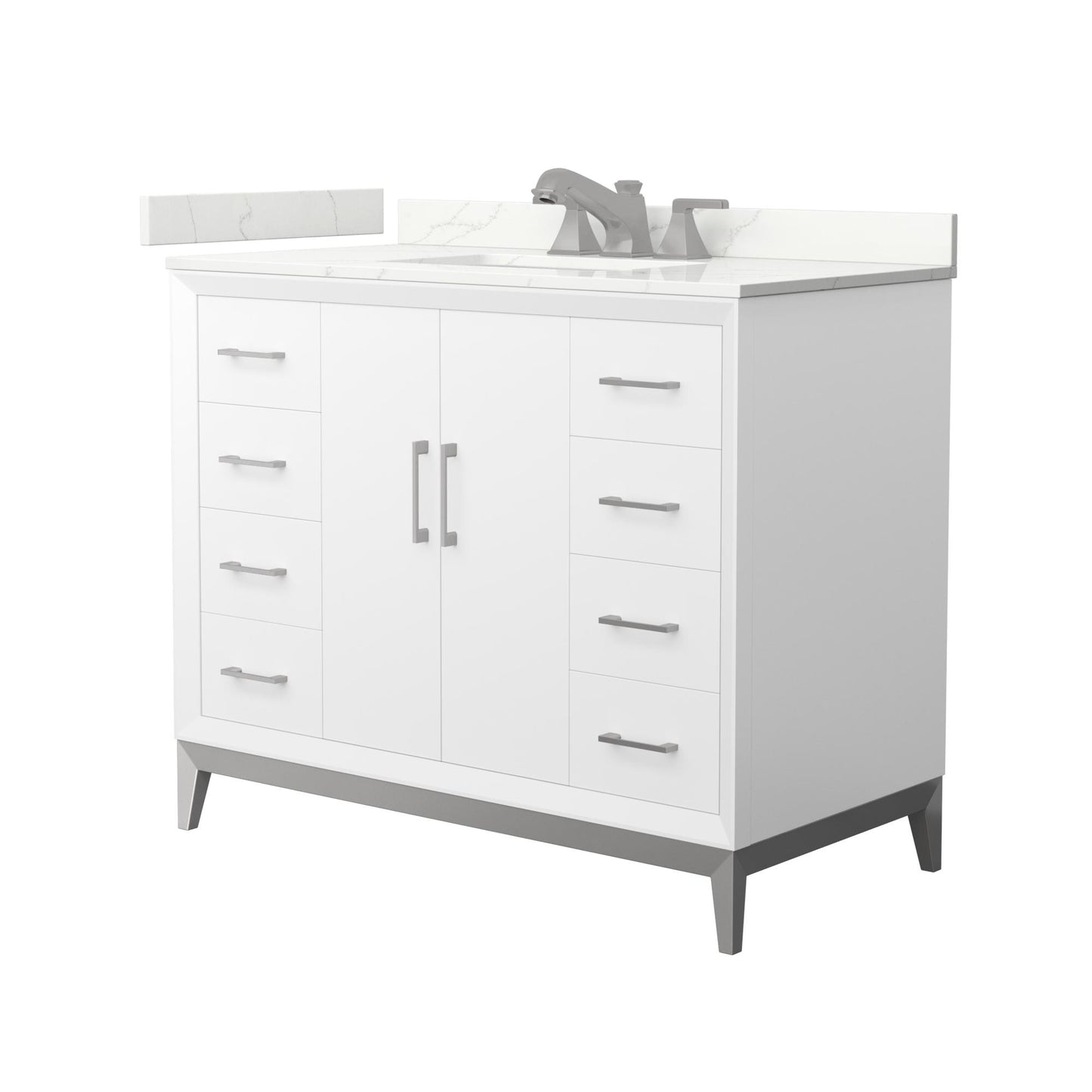 Amici Single Bathroom Vanity - 42W x 35.25H x 22D