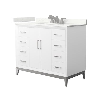 Amici Single Bathroom Vanity - 42W x 35.25H x 22D