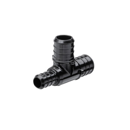 QickSert CR® Tee, 3/4 x 1/2 x 3/4 in, Crimp PEX, Poly