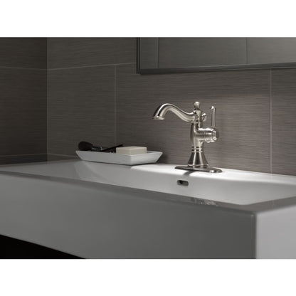 Cassidy Single Hole Bathroom Faucet with Pop-Up Drain Assembly - Includes Lifetime Warranty