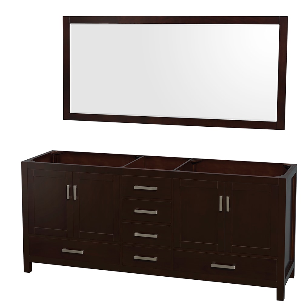 Sheffield Double Bathroom Vanity - 78.5W x 35H x 21.5D