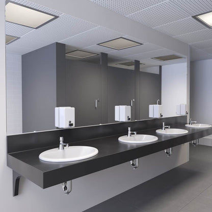 Rockaway 20-1/2" Oval Vitreous China Drop In Bathroom Sink with Overflow and 1 Faucet Hole at 0" Centers