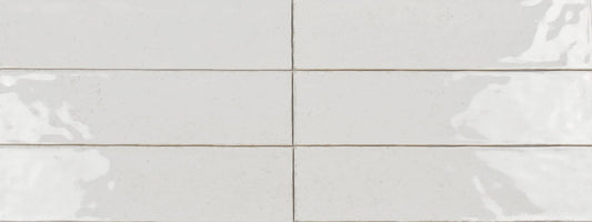 MAIOLICA CRACKLED 3”X12” White