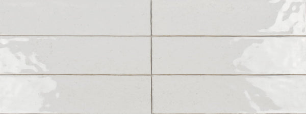 MAIOLICA CRACKLED 3”X12” White