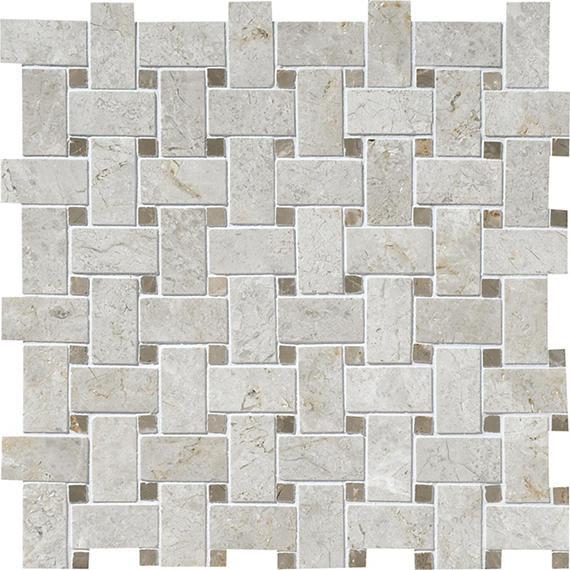 Limestone Arctic Gray Brick 2X6 Split Face