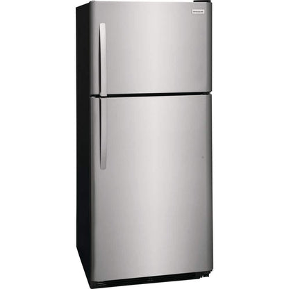 30 in. 20.4 cu. ft. Top Freezer Refrigerator in Stainless Steel