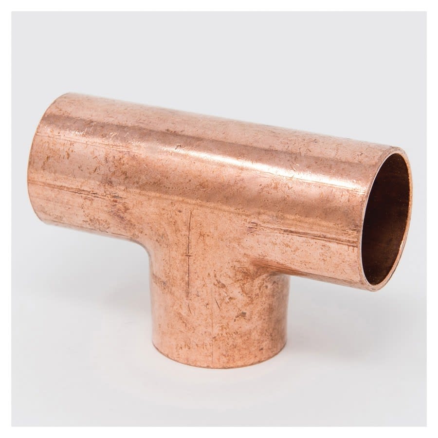 Tee, 6 in, C, Copper
