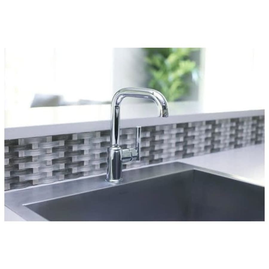 Vault 25" Single Basin Top-Mount/Under-Mount 18-Gauge Stainless Steel Kitchen Sink with SilentShield