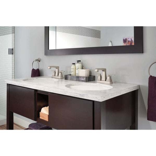 Ashlyn 1.2 GPM Centerset Bathroom Faucet with Plastic Drain Assembly - For Trade Professionals Less Instructions and Aerator Wrench