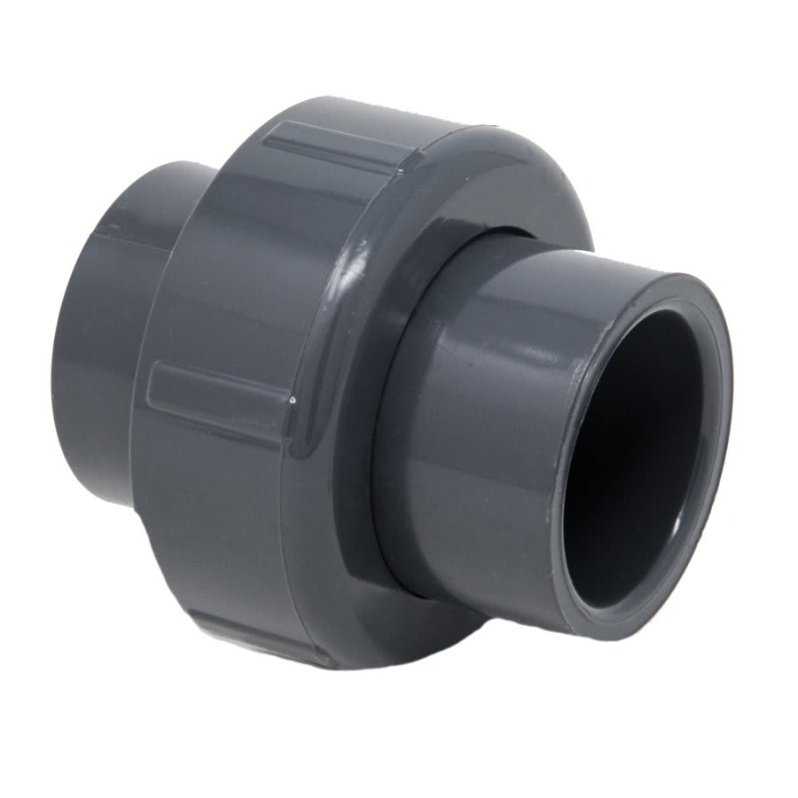 Union, 3/4 in, Socket, SCH 80/XH, CPVC