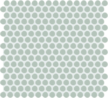 Unglazed Mosaics Restore Penny Rounds 1X1 Matte