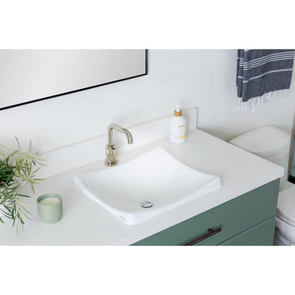 DemiLav 18-1/4" Enameled Cast Iron Wading Pool Bathroom Sink