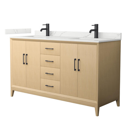 Janna Double Bathroom Vanity - 60W x 35.25H x 22D