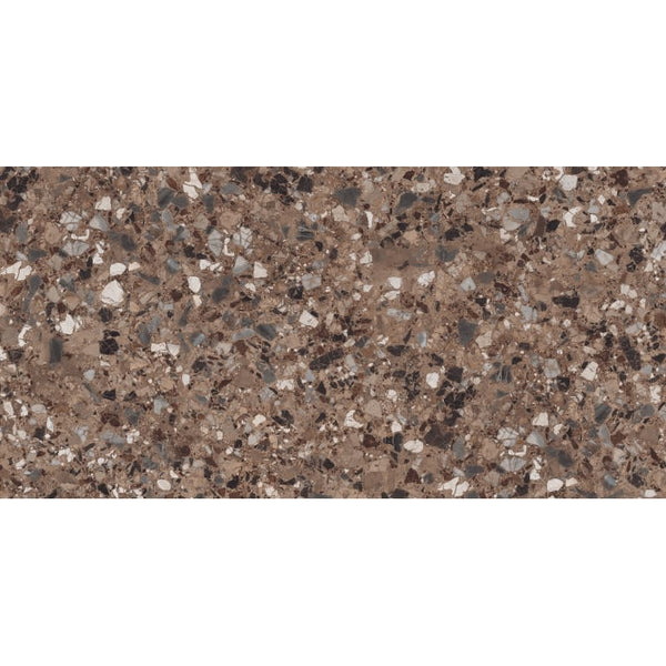 MILZETTI PEBBLE COCOA BR 24X47