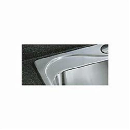 Southhaven® Double Bowl Kitchen Sink, Top Mount, 33 x 22 in, 8 in Bowl Depth, 4-Hole, 20 ga Satin Steel, Stainless