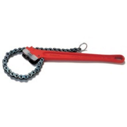 Chain Wrench, 2 to 5 in, 14 in OAL, Double End Alloy Steel Jaw, Alloy Steel Handle