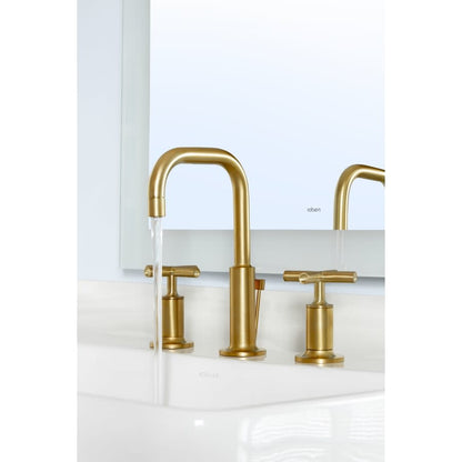 Purist 1.2 GPM Widespread Bathroom Faucet with Pop-Up Drain Assembly