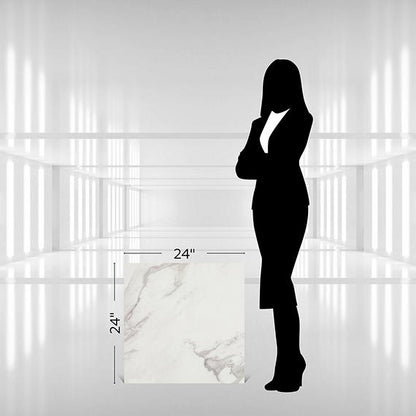 Artsy Studio Carrara Rectangle 12X24 Matte
