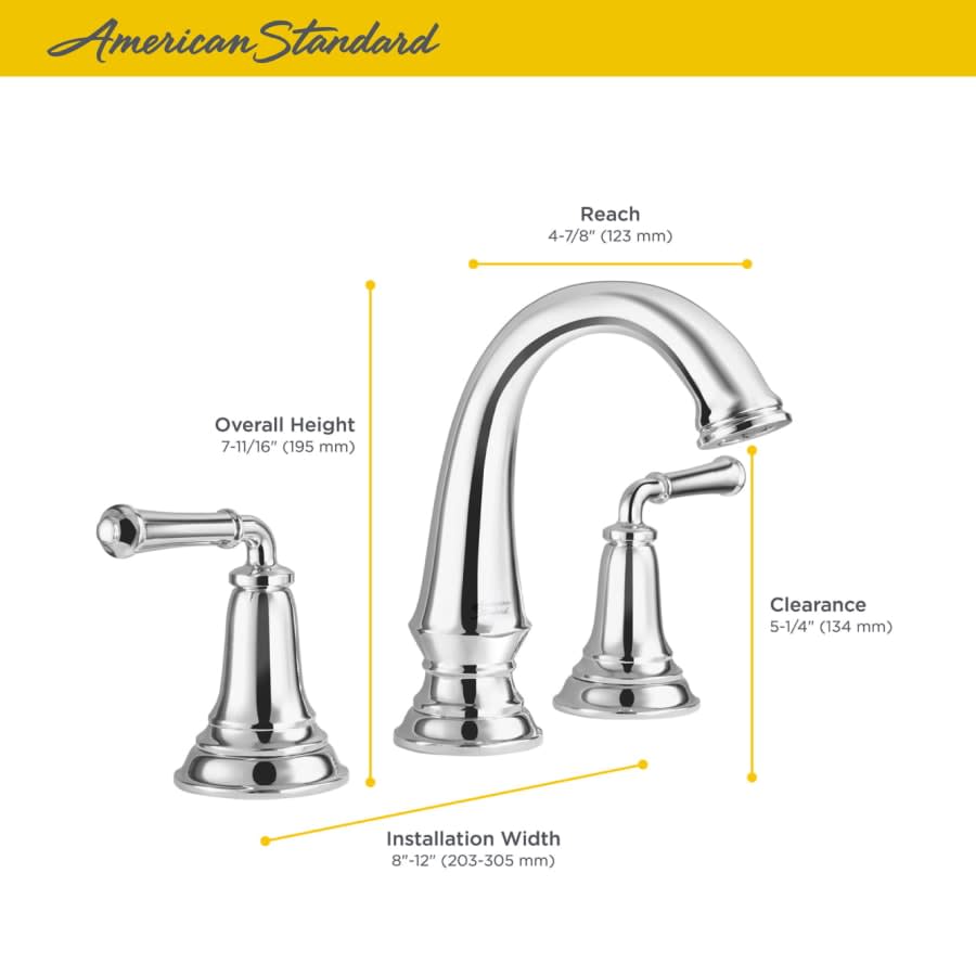 Delancey 1.2 GPM Widespread Bathroom Faucet with Lever Handles and Pop-Up Drain Assembly