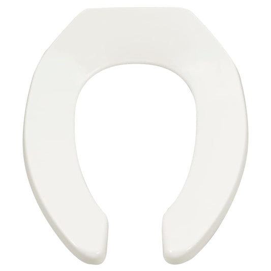 Elongated Toilet Seat with Open Front